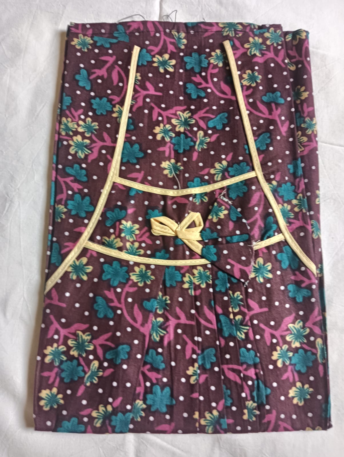 Cotton Pipping Nighty