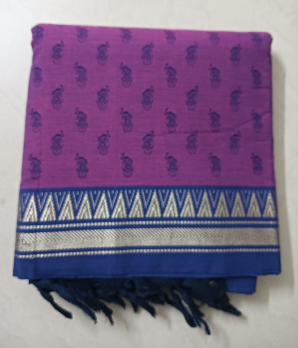 Handloom cotton dress Material Unstitched 3pc set