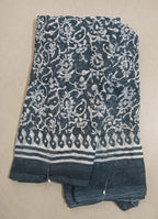Georgette Zara Saree with contrast blouse