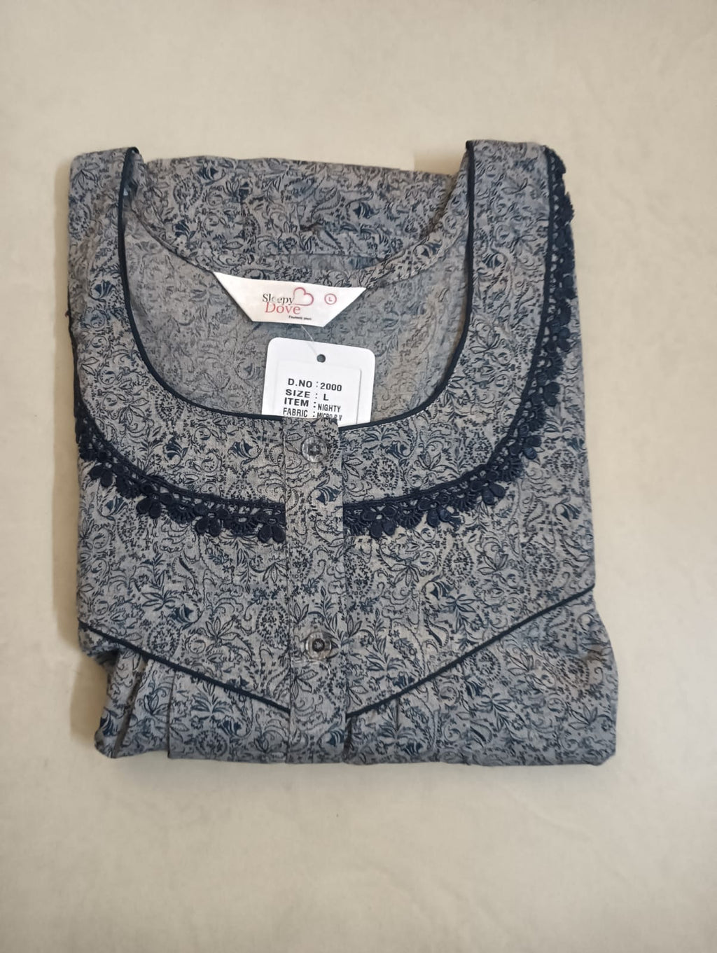 Spun Nighty with pocket