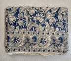 Mul Cotton saree with border colour blouse