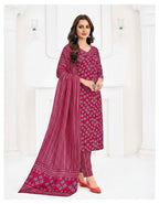 MCM Life Style Cotton Unstitched 3PC Dress Material