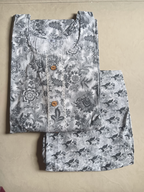 Cotton 2pc set kurthy and pant