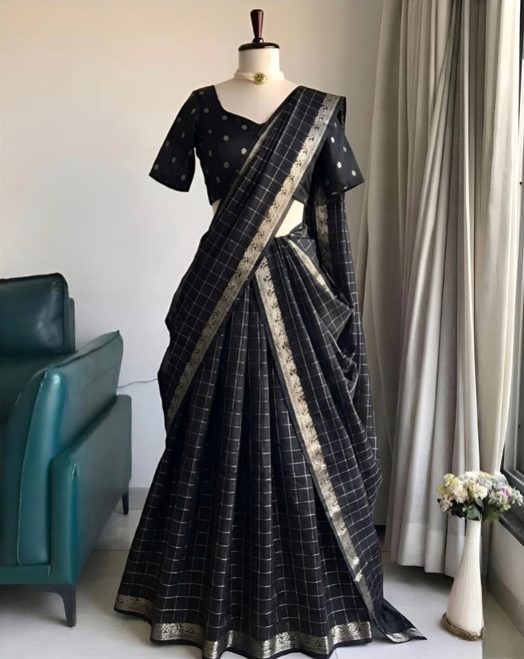 Pure vintage viscose Lehenga with dupatta