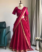 Pure vintage viscose Lehenga with dupatta