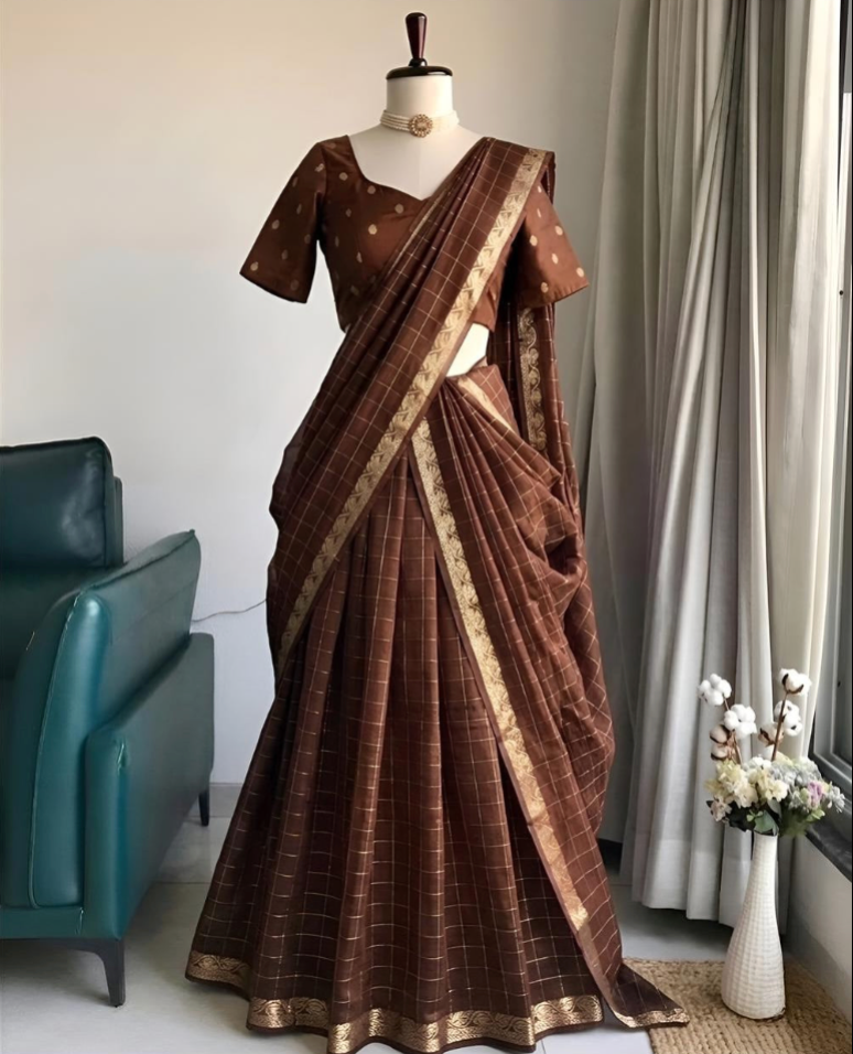 Pure vintage viscose Lehenga with dupatta