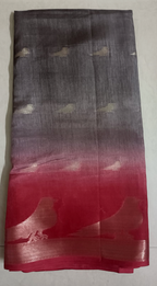Dola Silk Saree with contrast blouse