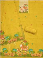Muga Cotton 3 Piece Jamdani Salwar Suit Dress Material