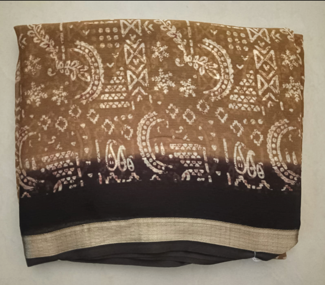 Heavy Chiffon Georgette Saree