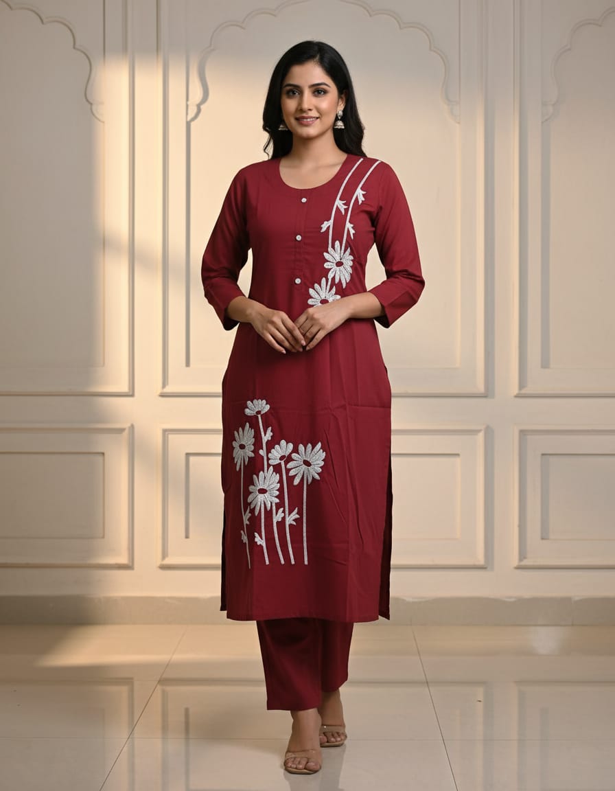 2 Piece Dabu Cotton Cord Set