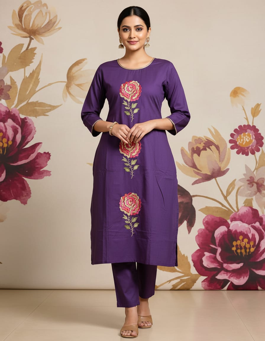 2 Piece Dabu Cotton Cord Set