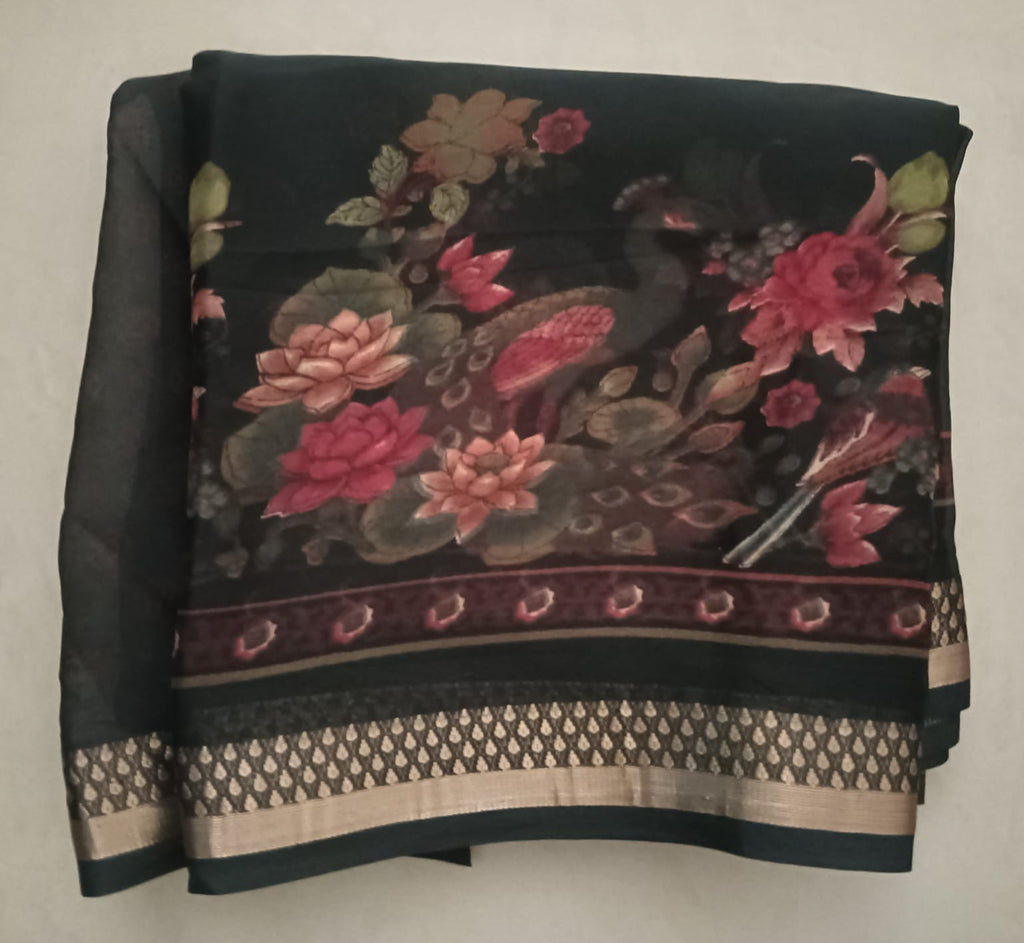 Heavy Chiffon Georgette Saree