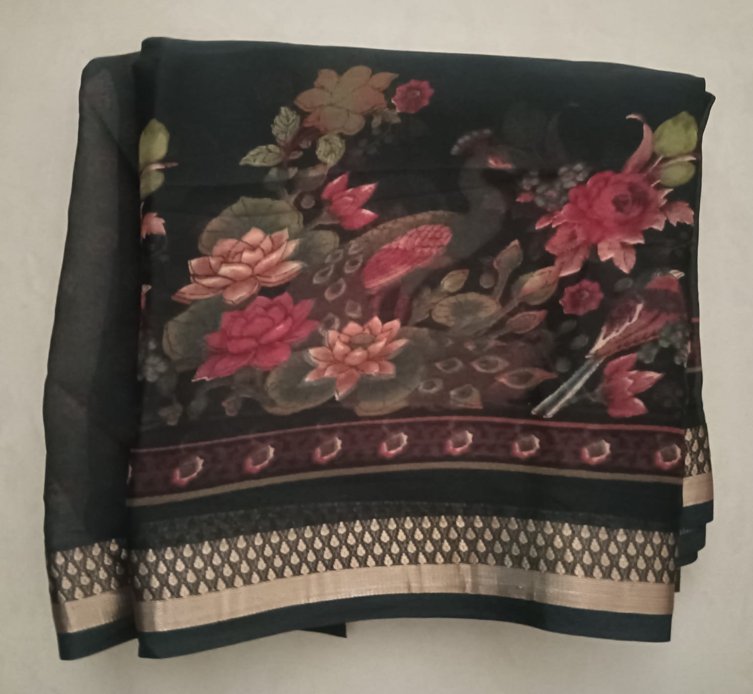 Heavy Chiffon Georgette Saree