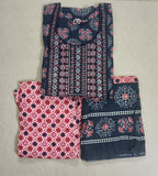Pure Cotton Jaipuri 3PC Set