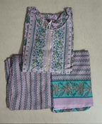Pure Cotton Jaipuri 3PC Set