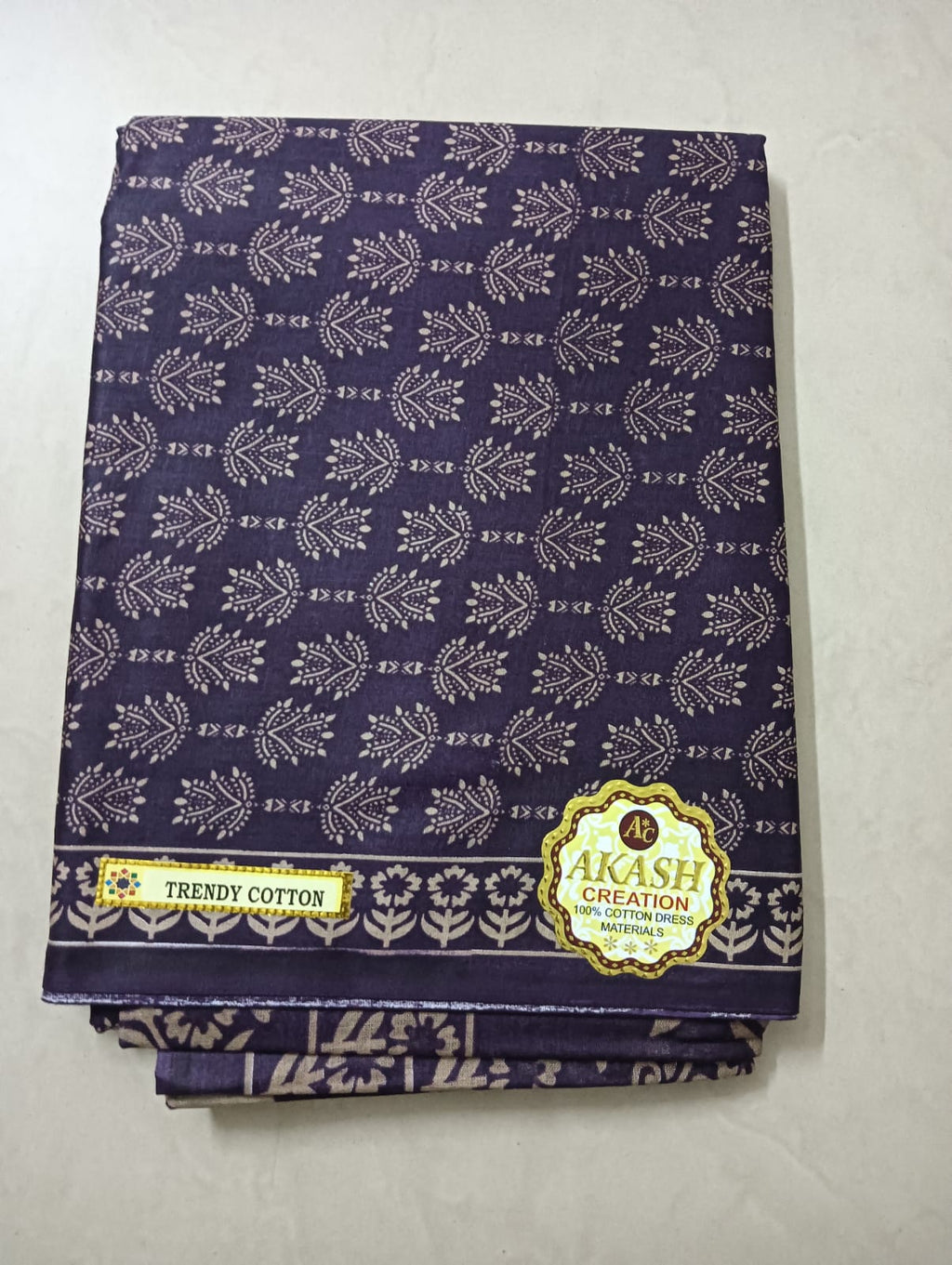 Mayur Trendy Cotton Unstitched 3PC Dress Material