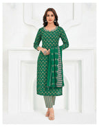 MCM Life Style Cotton Unstitched 3PC Dress Material