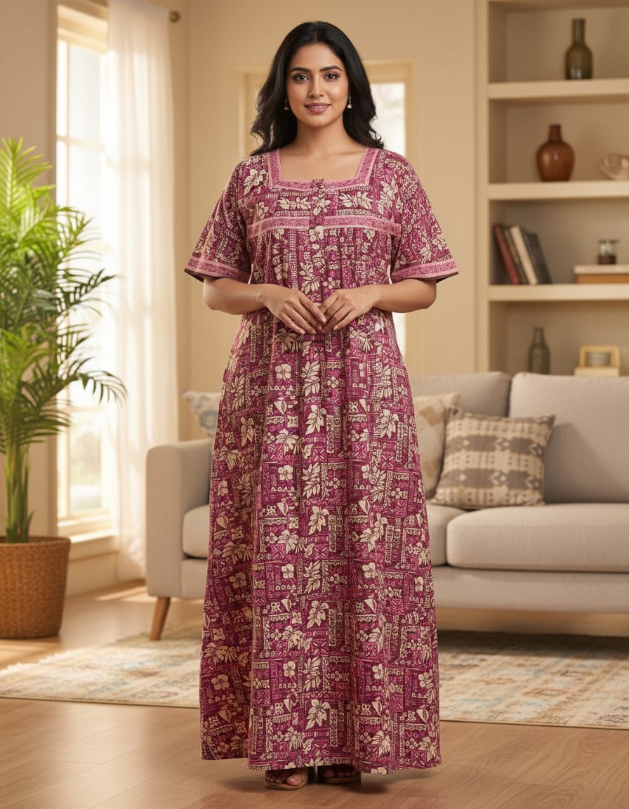 Jyoti Cotton Nighty