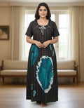 Cotton Pipping Nighty