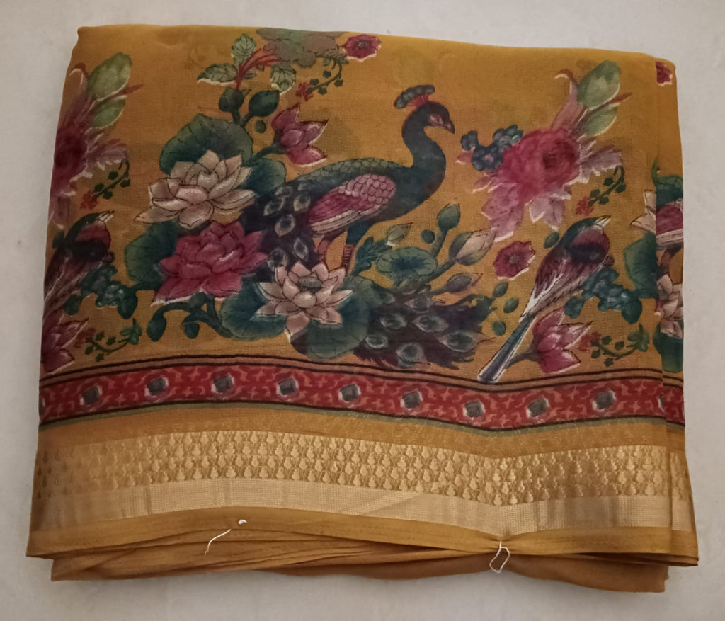 Heavy Chiffon Georgette Saree