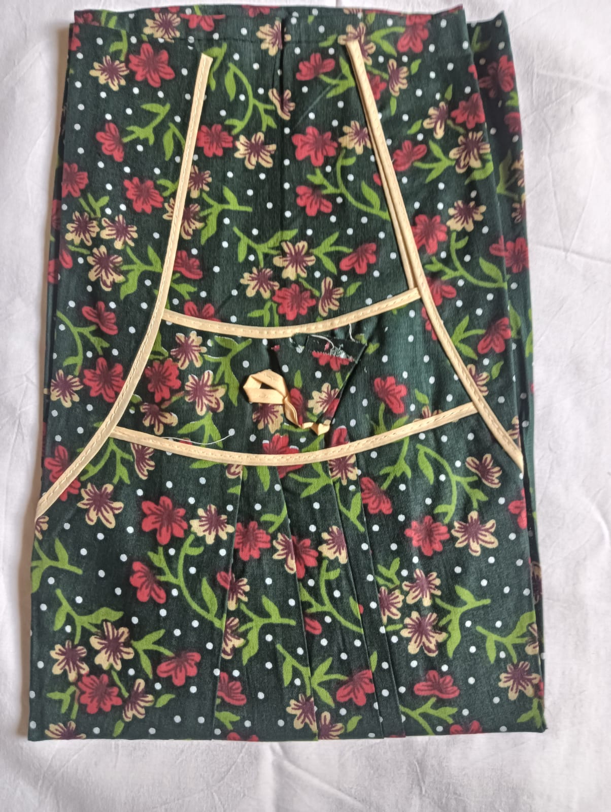 Cotton Pipping Nighty