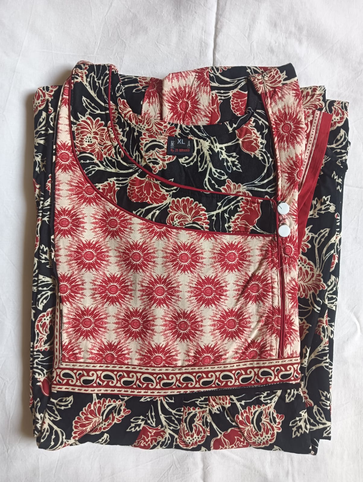 Jyoti Cotton C Neck Nighty
