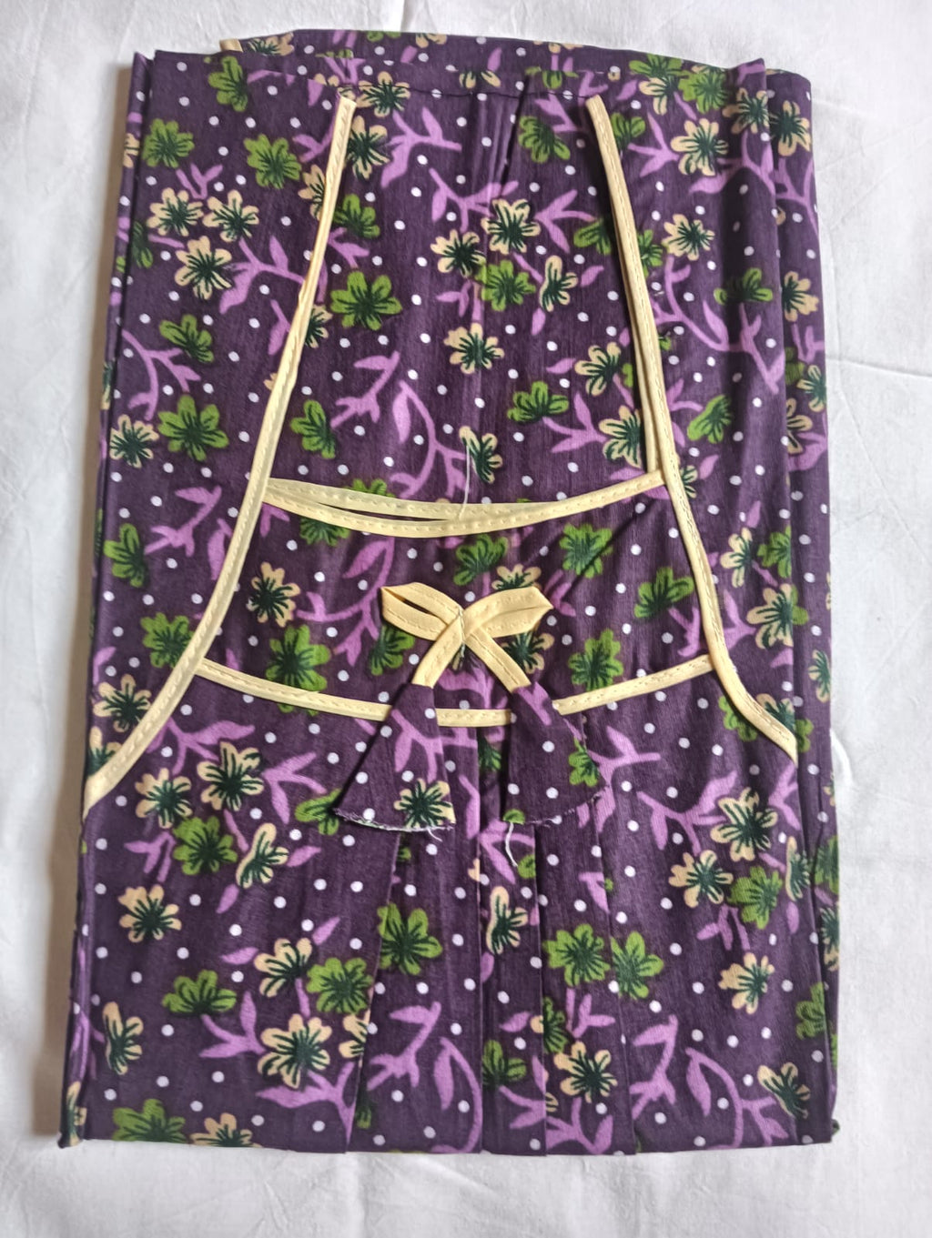 Cotton Pipping Nighty