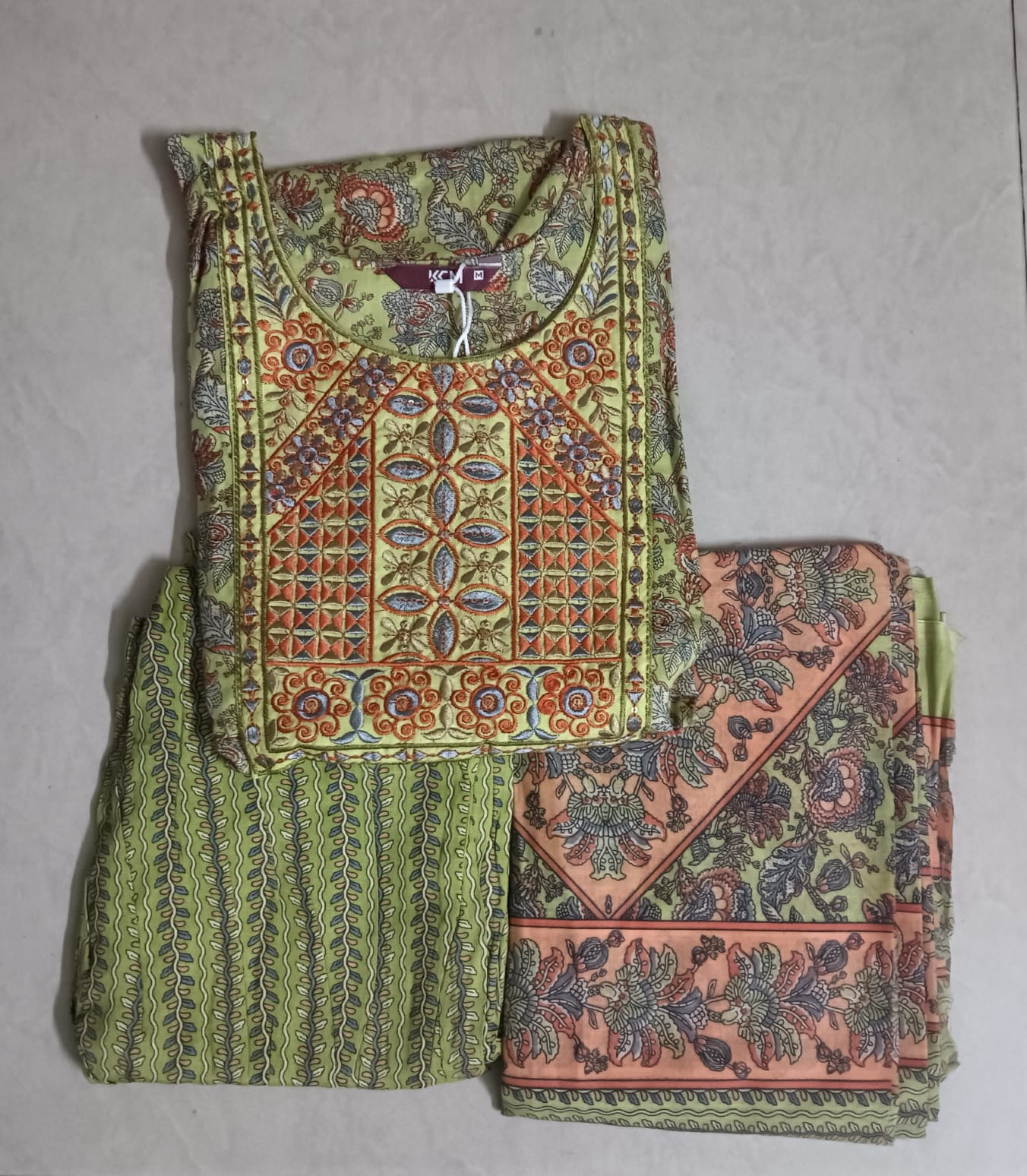 Pure Cotton Jaipuri 3PC Set