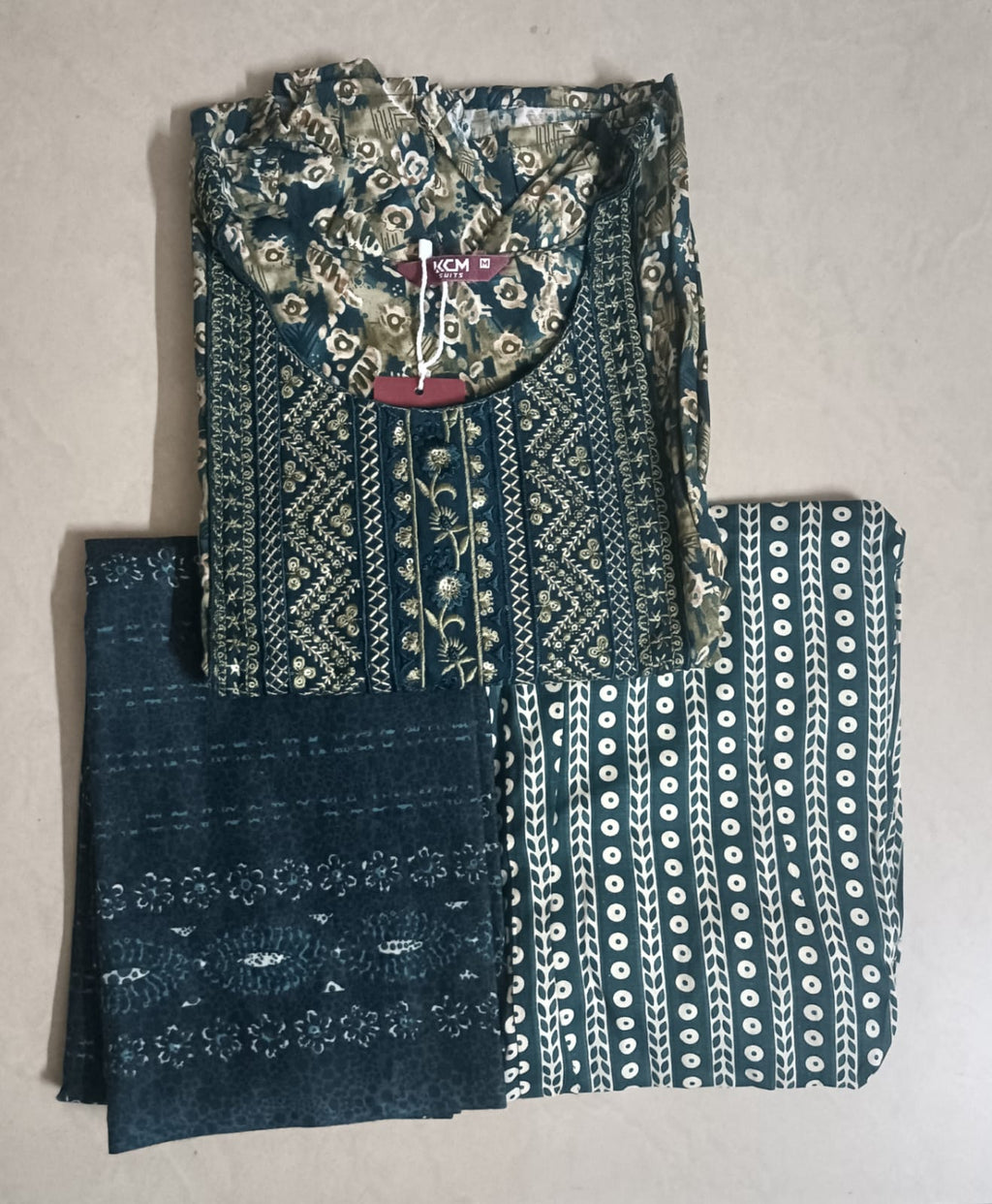 Pure Cotton Jaipuri 3PC Set