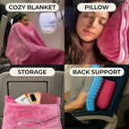 FlyHugz® Blanket & Comfort Bag
