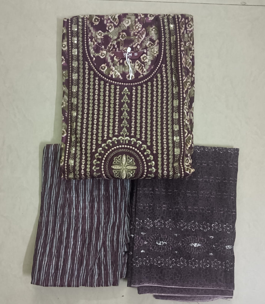 Pure Cotton Jaipuri 3PC Set